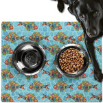 Mosaic Fish Dog Food Mat - Large