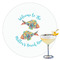 Mosaic Fish Drink Topper - XLarge - Single with Drink