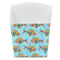 Mosaic Fish French Fry Favor Box - Front View