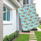 Mosaic Fish House Flags - Single Sided - LIFESTYLE