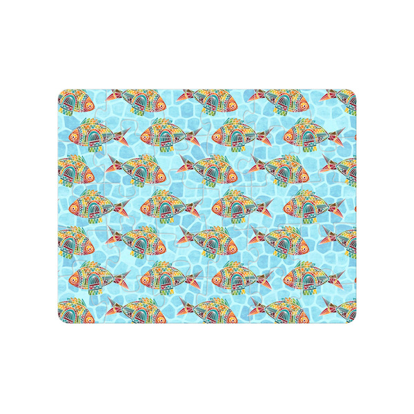 Custom Mosaic Fish Jigsaw Puzzles