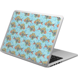 Mosaic Fish Laptop Skin - Custom Sized