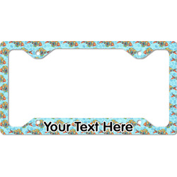 Mosaic Fish License Plate Frame - Style C