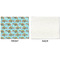 Mosaic Fish Linen Placemat - APPROVAL Single (single sided)