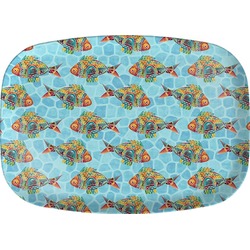 Mosaic Fish Melamine Platter