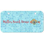 Mosaic Fish Mini/Bicycle License Plate (2 Holes)