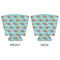 Mosaic Fish Party Cup Sleeves - with bottom - APPROVAL