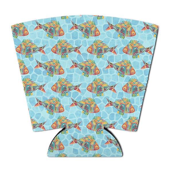 Custom Mosaic Fish Party Cup Sleeve - with Bottom