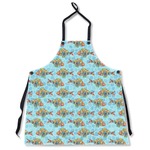 Mosaic Fish Apron Without Pockets