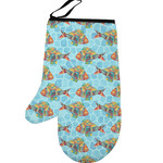 Mosaic Fish Left Oven Mitt