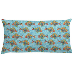 Mosaic Fish Pillow Case - King