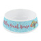 Mosaic Fish Plastic Pet Bowls - Small - MAIN