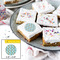 Mosaic Fish Printed Icing Circle - Large - In Context