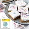 Mosaic Fish Printed Icing Circle - XSmall - In Context