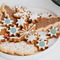 Mosaic Fish Printed Icing Circle - XSmall - On XS Cookies