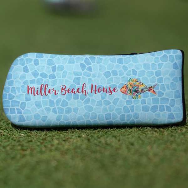 Custom Mosaic Fish Blade Putter Cover