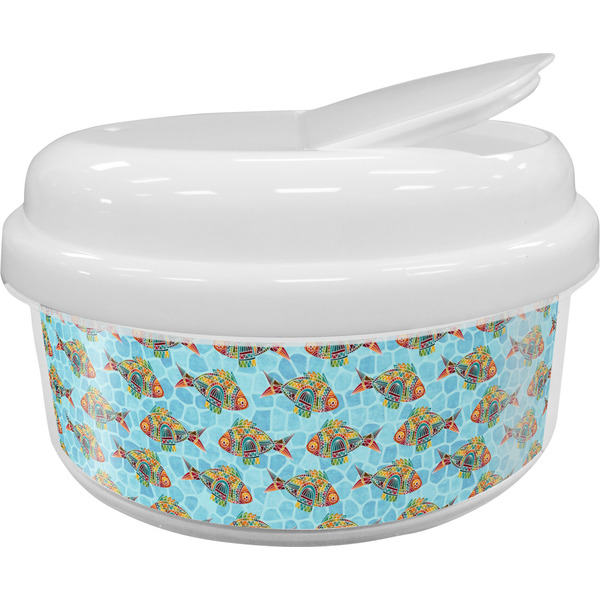 Custom Mosaic Fish Snack Container