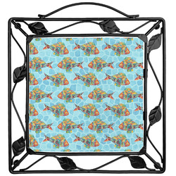 Mosaic Fish Square Trivet