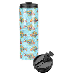 Mosaic Fish Stainless Steel Skinny Tumbler