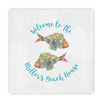 Mosaic Fish Standard Decorative Napkins