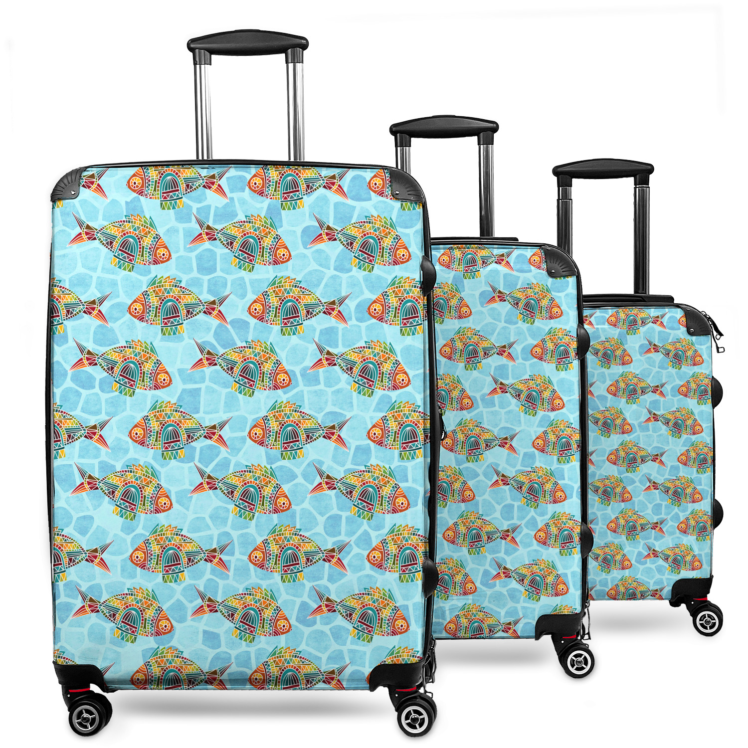 it luggage fish design