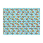 Mosaic Fish Large Tissue Papers Sheets - Lightweight