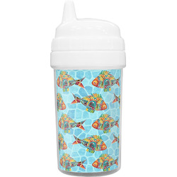 Mosaic Fish Toddler Sippy Cup