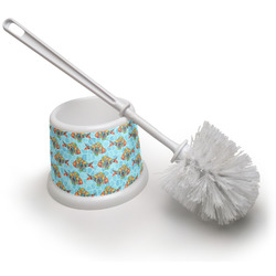 Mosaic Fish Toilet Brush