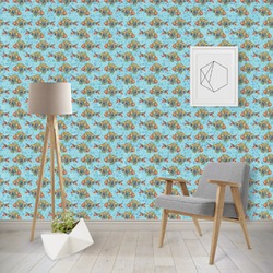 Mosaic Fish Wallpaper & Surface Covering (Peel & Stick - Repositionable)