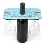 Mosaic Fish Wine Bottle & Glass Holder