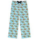 Mosaic Fish Womens Pajama Pants - S