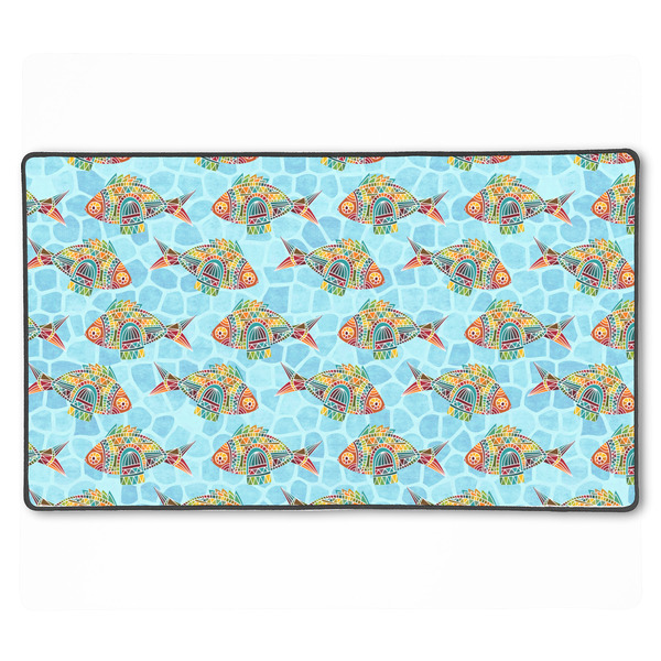 Custom Mosaic Fish XXL Gaming Mouse Pad - 24" x 14"