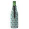 Mosaic Fish Zipper Bottle Cooler - BACK (bottle)