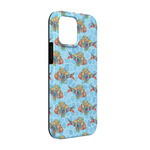 Mosaic Fish iPhone Case - Rubber Lined - iPhone 13 Pro