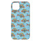 Mosaic Fish iPhone 14 Plus Case - Back