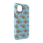 Mosaic Fish iPhone Case - Rubber Lined - iPhone 14 Pro