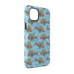 Mosaic Fish iPhone Case - Rubber Lined - iPhone 14