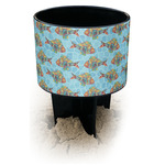 Mosaic Fish Black Beach Spiker Drink Holder