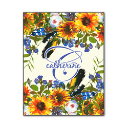 Sunflowers Wood Print - 11x14 (Personalized)