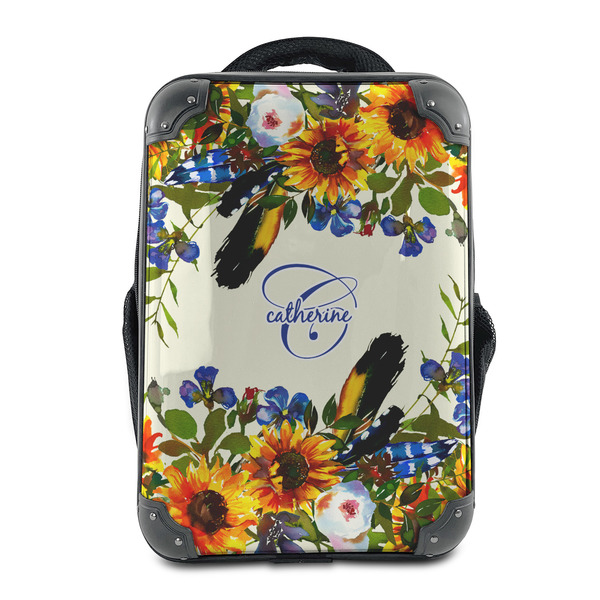 Custom Sunflowers 15" Hard Shell Backpack (Personalized)