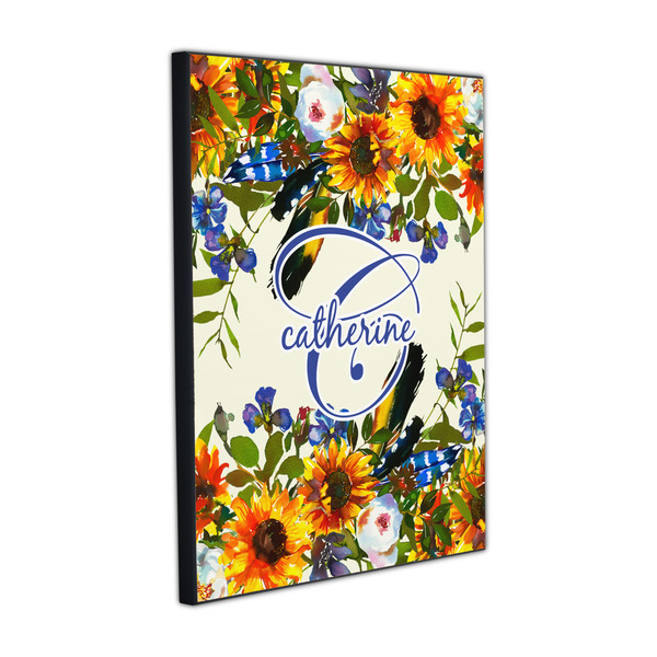 Custom Sunflowers Wood Prints (Personalized)