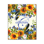 Sunflowers Wood Print - 16x20 (Personalized)