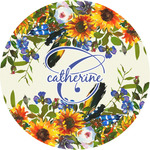 Sunflowers Multipurpose Round Labels - 2" (Personalized)