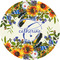 Sunflowers 2" Multipurpose Round Labels - Single Sticker