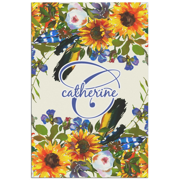 Custom Sunflowers Poster - Matte - 24x36 (Personalized)