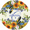 Sunflowers 3" Multipurpose Round Labels - Single Sticker