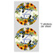 Sunflowers 5" Multipurpose Round Label - Sheet