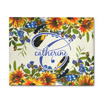 Sunflowers 8' x 10' Indoor Area Rug (Personalized)