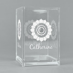 Sunflowers Acrylic Pen Holder (Personalized)