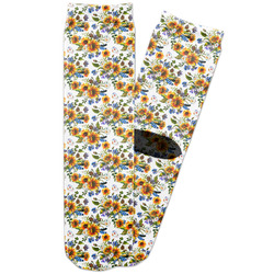 Sunflowers Adult Crew Socks